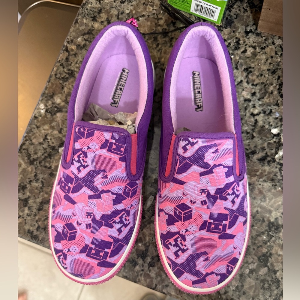 Brand new Minecraft shoes